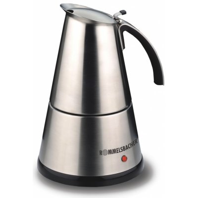 Rommelsbacher El Presso deluxe z nerezové oceli - / cappuccino stroj 365W EKO 366/E – Sleviste.cz