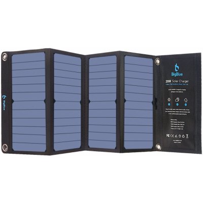 BigBlue B401D 3 USB Port 28W Solar Charger – Hledejceny.cz