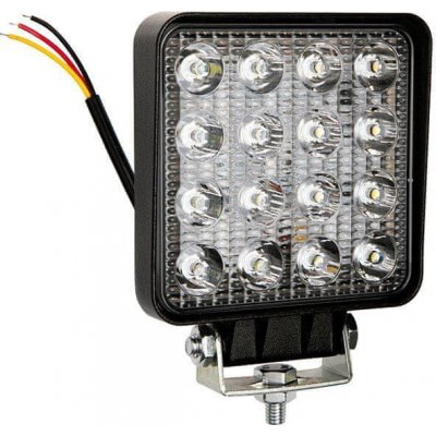 Carmotion Pracovní světlo LED, 12 / 24 V, 16 diod, Carmotion – Zboží Mobilmania