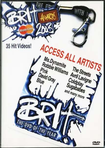 Brit Awards 2003 - Access All Artists DVD