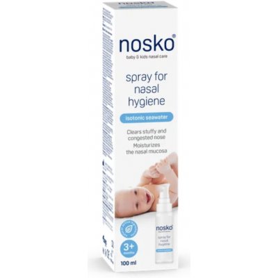 Nosko Sprej na nosní hygienu izotonická mořská voda 100 ml – Zboží Dáma