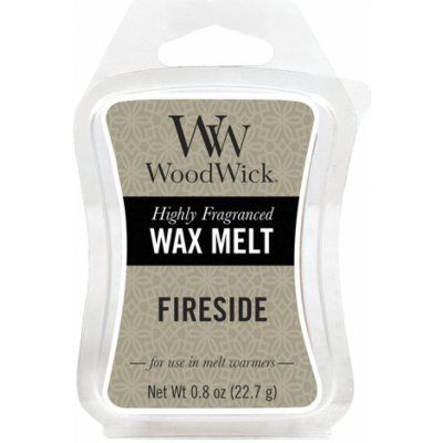 WoodWick vonný vosk do aromalampy Fireside oheň v krbu 22,7 g