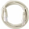 síťový kabel CTnet 120010 Patch, RJ45, cat. 5e, UTP, 1m, šedý