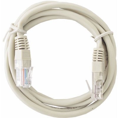 CTnet 120010 Patch, RJ45, cat. 5e, UTP, 1m, šedý – Hledejceny.cz