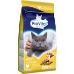 PreVital Indoor Kompletní krmivo pro dospělé kočky s kuřecím 1,4 kg – Hledejceny.cz