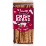 Danvita Křehké pšeničné granola plátky s kokosem, brusinkami a chia semínky 130 g – Zboží Dáma