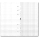 Filofax čtverečkovaný papír A6 bílý 20 listů – Zboží Mobilmania