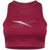 Sportovní podprsenka Reebok Workout Ready High Neck Womens Low Impact Punber