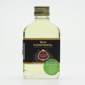 Eliah Sahil ájurvédský Bio mandlový tělový olej se santalem 100 ml