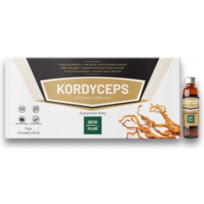 Ginseng Poland Kordyceps Extrakt Komplex 10 x 10 ml – Hledejceny.cz