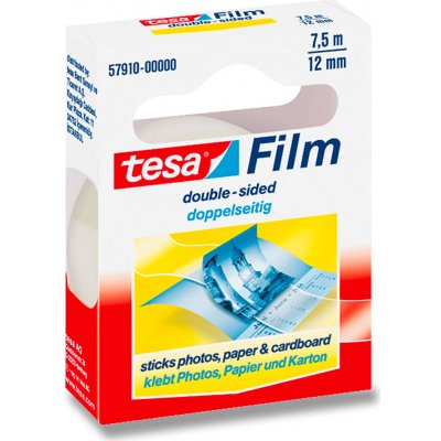 TESA Samolepicí páska Tesafilm oboustranná 12 mm x 7,5 m – Zboží Živě