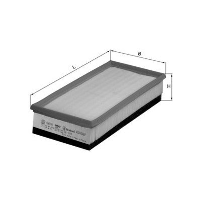 Vzduchový filtr MAHLE LX 1610 – Hledejceny.cz