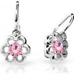 Cutie Jewellery dětské z bílého zlata C1947B Pink – Sleviste.cz