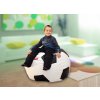 Sedací vak a pytel BeanBag Sedací vak fotbalový míč 90 cm, bílá/černá