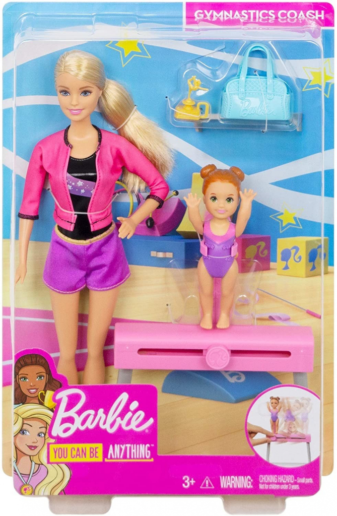 Barbie GYMNASTKA HERNÍ SET od 448 Kč - Heureka.cz