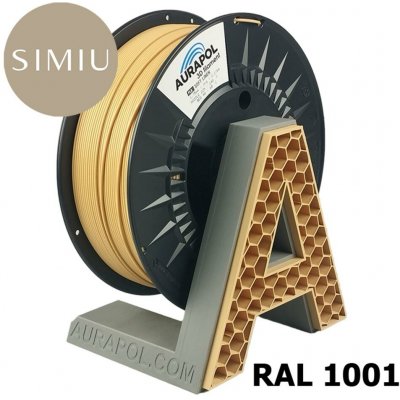 AURAPOL PLA 3D Filament Soft Linen 1 kg 1,75 mm – Zboží Živě