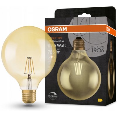 Osram LED žárovka Vintage 1906 E27 6,5 W 2400 K stmívatelná – Hledejceny.cz
