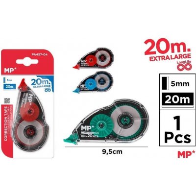MP Korekční strojek 5 mm x 20 m – Zboží Dáma