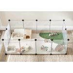 FEANDREA Ohrádka pro drobné hlodavce 125 x 63 x 42 cm – Sleviste.cz