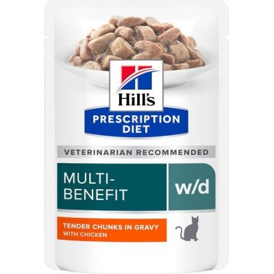 Hill´s Pet Nutrition, Inc. Hill's Prescription Diet Feline w/d kapsička 12 x 85 g