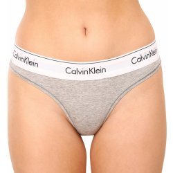 Calvin Klein Dámská tanga šedá F3786E020