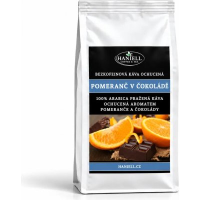 Haniell Bezkofeinová Pomeranč v čokoládě zrnková 0,2 kg – Hledejceny.cz