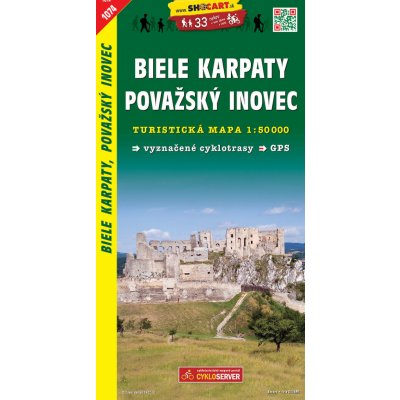 shocart Biele Karpaty Považský Inovec - turistická mapa č.1074 – Hledejceny.cz