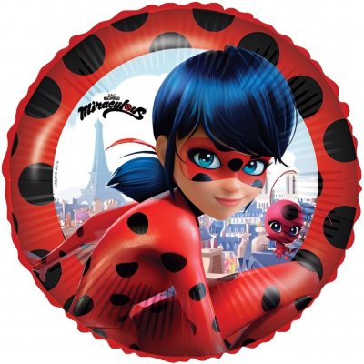 Procos Fóliový balón Miraculous Ladybug kruh 46 cm