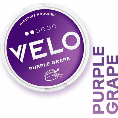 Velo mini Purple Grape 6 mg/sáček 20 sáčků – Zboží Dáma