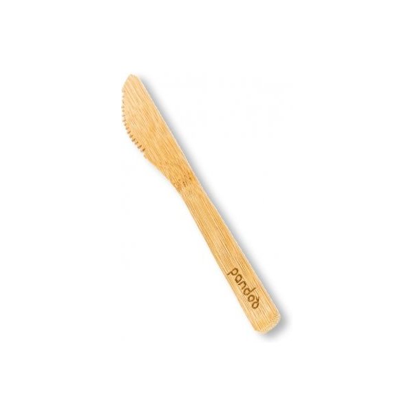 Outdoorový příbor Pandoo Bambusový nůž 18cm