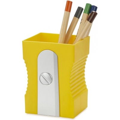 Balvi , Stojánek na tužky Sharpener 27415 | žlutý – Zboží Dáma