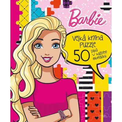 Barbie Velká kniha puzzle – Zboží Mobilmania