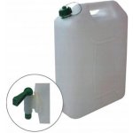 Automax kanystr plast na vodu s kohoutkem transparentní 20 l – Sleviste.cz