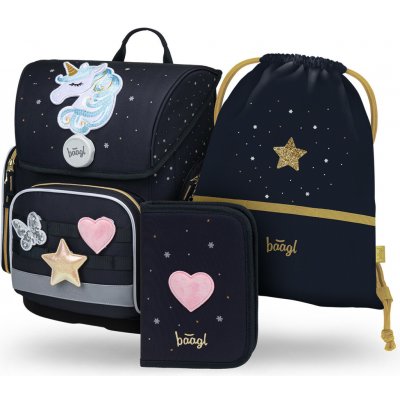 BAAGL SET 3 Ergo Unicorn Gold – Hledejceny.cz