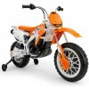 Elektrické vozítko Injusa Dětská elektrická koloběžka Cross KTM SX Orange 12 V