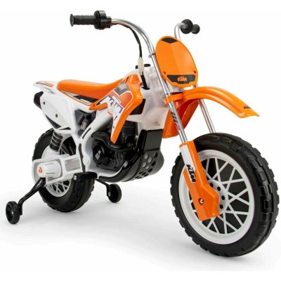 Injusa Dětská elektrická koloběžka Cross KTM SX Orange 12 V – Zboží Mobilmania