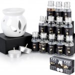 Excellent Houseware Aroma lampa a vonné oleje sada 15 ks – Hledejceny.cz