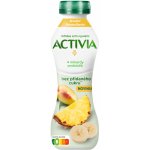 Activia probiotický jogurtový nápoj broskev, ananas a banán bez přidaného cukru 270g – Zboží Mobilmania