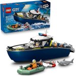 LEGO® City 60456 Honička v policejní lodi – Zboží Živě