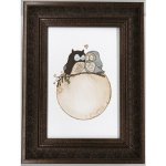 Bondecor Fotorám - plastový strukturovaný, lišta 2035, měděný Velikost: 21x30 – Zboží Živě