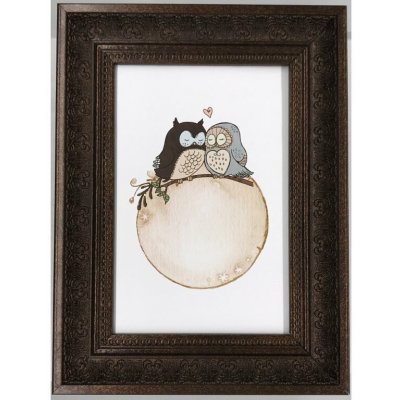 Bondecor Fotorám - plastový strukturovaný, lišta 2035, měděný Velikost: 21x30 – Zboží Živě
