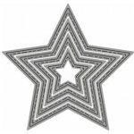 Wiler Vyřezávací šablona Hvězda 4 ks – Zboží Dáma