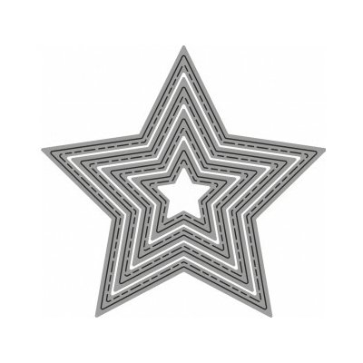 Wiler Vyřezávací šablona Hvězda 4 ks – Zboží Dáma