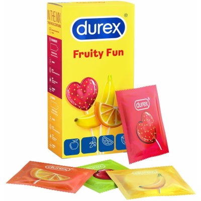 Durex Fruity Fun 18 ks – Zboží Dáma