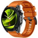 Mobile Origin Easy Strap Silicone Watch 22mm oranžový MO-ESS-22-ORG – Zboží Živě