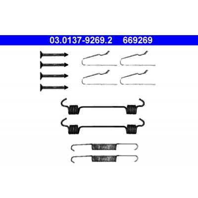 ATE Sada prislusenstvi, parkovaci brzdove celisti 03.0137-9269.2 – Zboží Mobilmania
