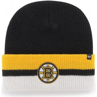 47 Brand čepice NHL Boston Bruins Split Cuff '47 H-SPLCC01ACE-BK Černá – Sleviste.cz