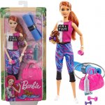 Barbie Wellness Fitness herní set s panenkou – Zboží Dáma