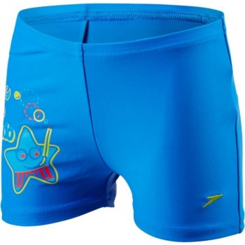 Speedo Placement Aquashort neon blue risk red japan blue