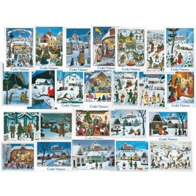 MFP Vánoční pohlednice - Josef Lada - 1170111 – Zboží Dáma MFP Vánoční pohlednice - Josef Lada - 1170111 – Zboží Dáma